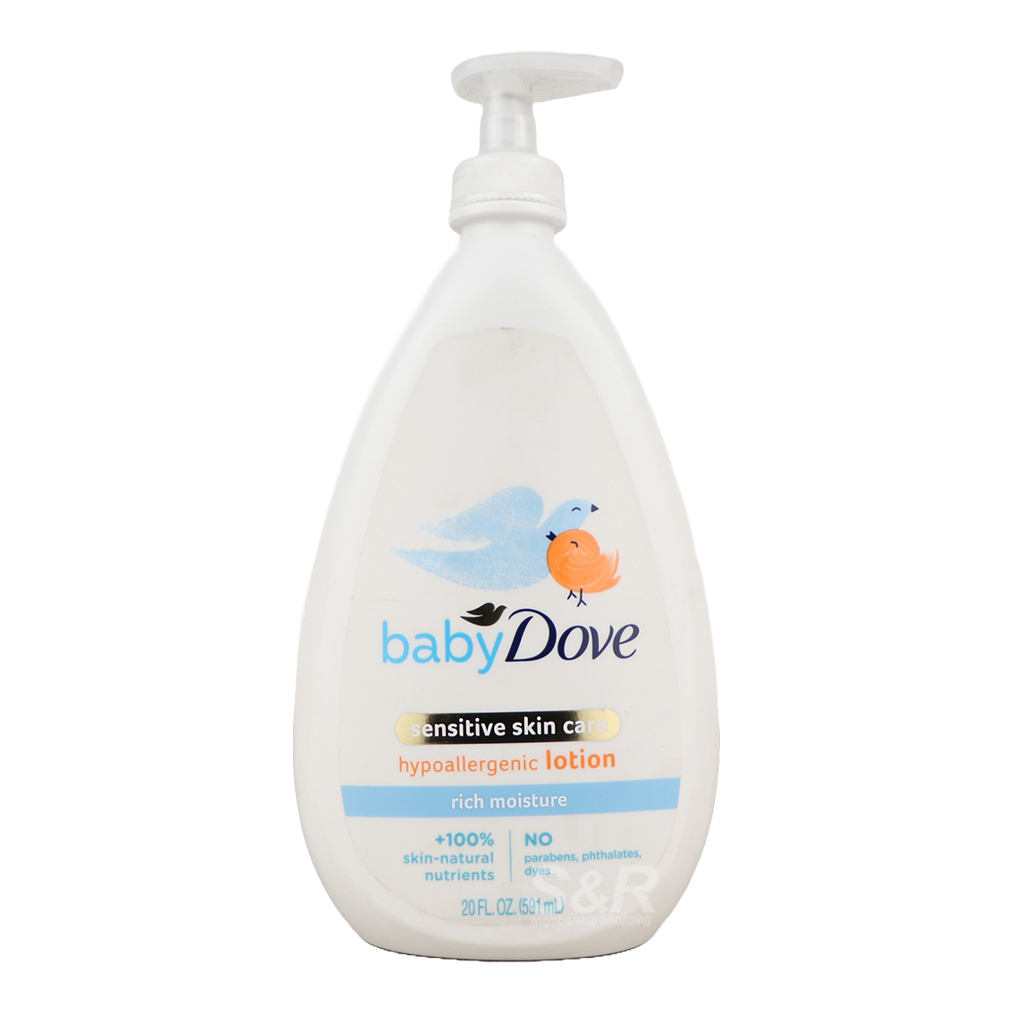 Baby Dove Sensitive Skin Care Hypoallergenic Lotion Rich Moisture 591mL Baby Dove Sensitive Skin Care Hypoallergenic Lotion Rich Moisture 591mL